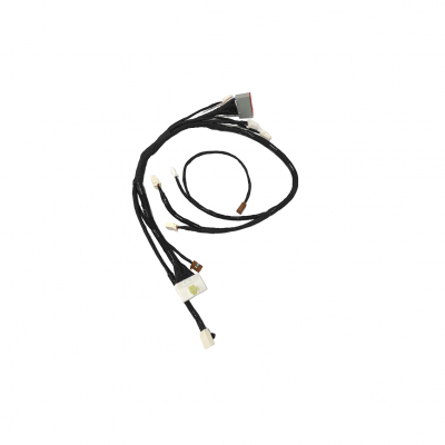 Car seat belt wiring harness