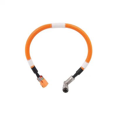 Unmanned logistics vehicle wiring harness