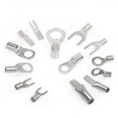 Cold-pressed terminal connectors